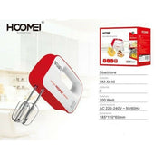 Trade Shop - Sbattitore Elettrico Frullatore Impastatore 3 Velocita' 200 Watt Hoomei Hm-6840 -