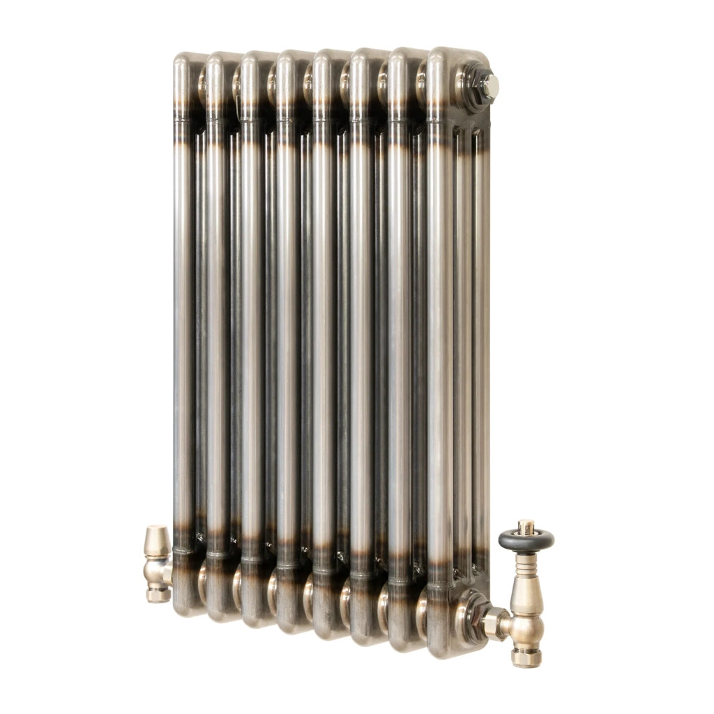 Radiatore 3 Colonne Orizzontale Metallo Grezzo 600 x 425 mm TRV