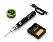 Kit di saldatura senza fili - ricaricabile - portatile - pistola di saldatura elettrica - 3 regolazione di temperatura - kit di attrezzi di saldatura - riparazione di apparecchi domestici - saldatura di componenti elettronici