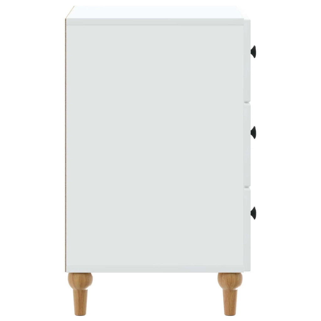 Armadio da Notte Bianco 43x 41 x 66,5 cm Legno ingegnerizzato 894095
