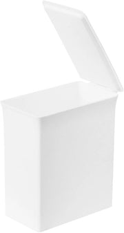 Scatola di polvere per lavatrice - Coperchio ermetico - Scatola di stoccaggio per detersivo - Formato compatto - Scatola sostituibile - Adatta per scatole di polvere per lavatrice - Materiale plastico