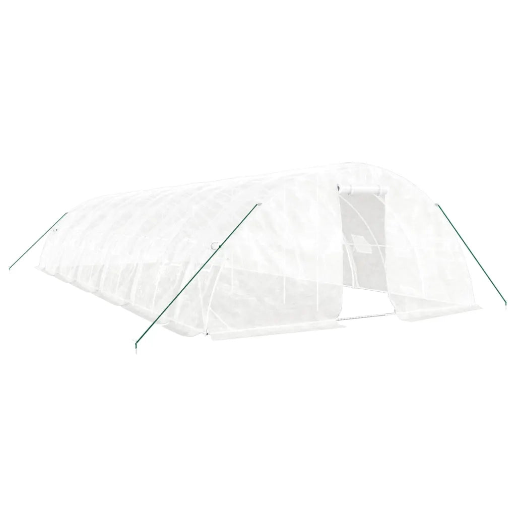 Serra con Telaio in Acciaio Bianco 60 mÂ² 12x5x2,3 mcod mxl 76760