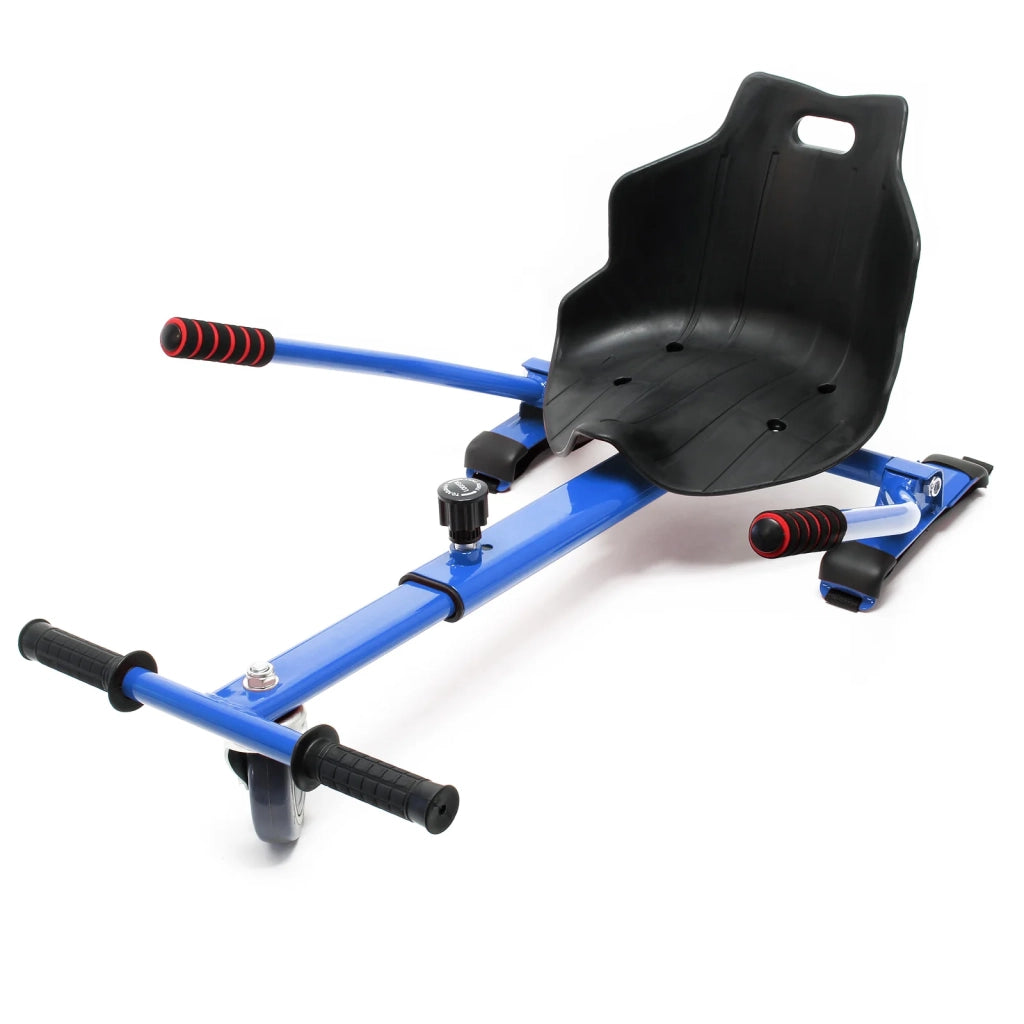 Sedile per go-kart elettrico compatibile con hoverboard adulto/bambino fino a 120 kg blu 16_0002716