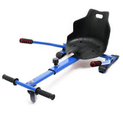 Sedile per go-kart elettrico compatibile con hoverboard adulto/bambino fino a 120 kg blu 16_0002716