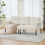 DIVANO 3 POSTI 171x72x80 cm in corduroy Beige