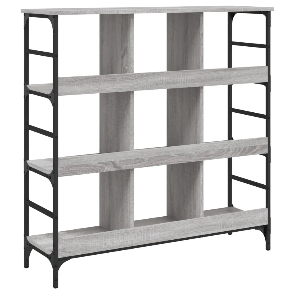 Credenza Grigio Sonoma 102x32x103,5 cm in Legno Multistrato 837730