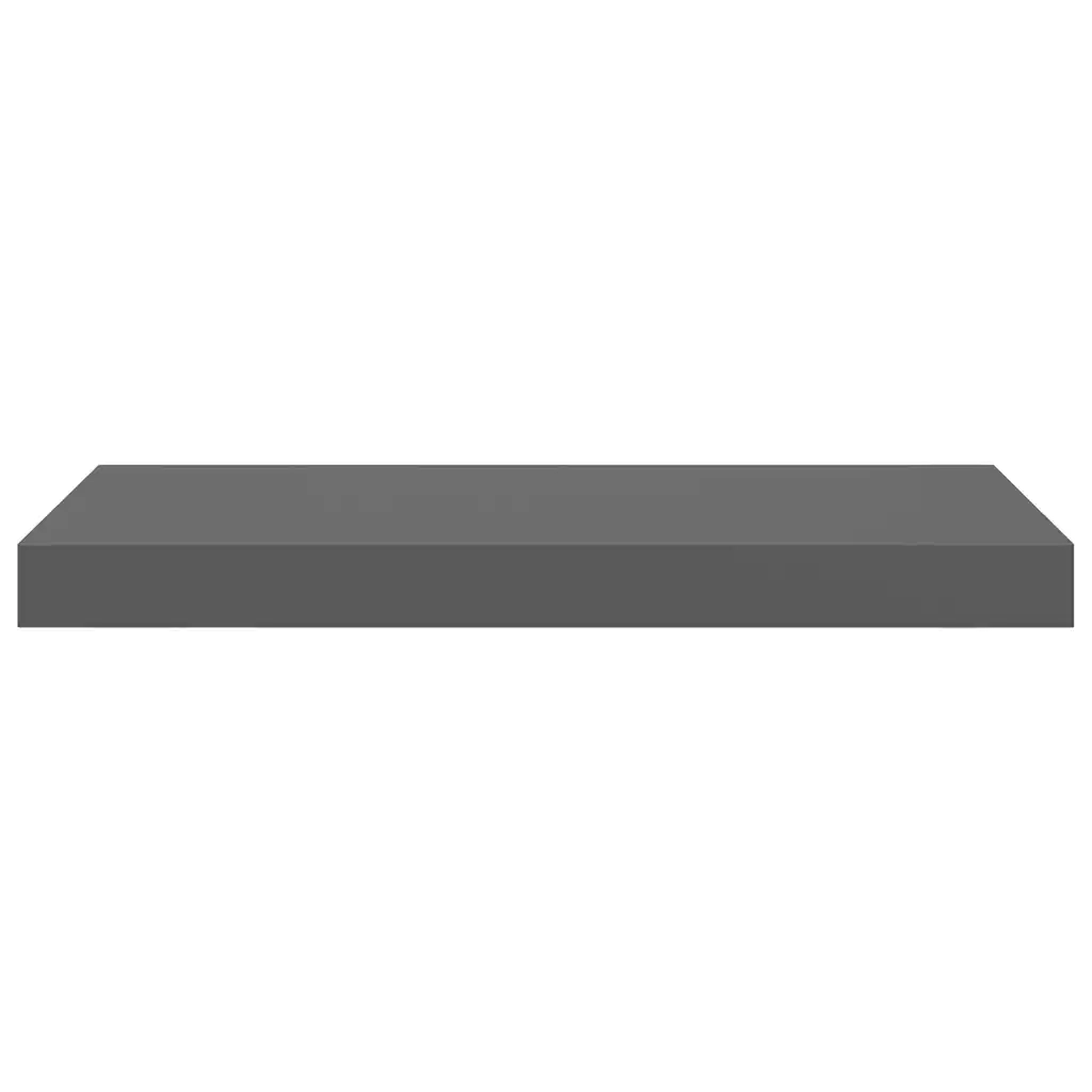 Scaffale a Parete Grigio Lucido 50x23x3,8 cm in MDF cod mxl 33022