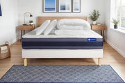 Pacchetto letto completo - Materasso 160x200cm + Box spring con doghe (kit) + 2 cuscini + Piumino - Actiflex Morpho