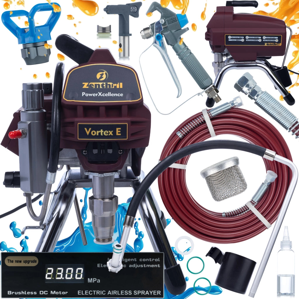 Pompa a Pistone Zenthril Vortex E – 3000W, 20MPa, 3,5L/min | Tecnologia PowerXcellence