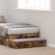 Cassetti per letto con cassetto Rovere fumé 75 x 36,5 x 16,5 cm 866967