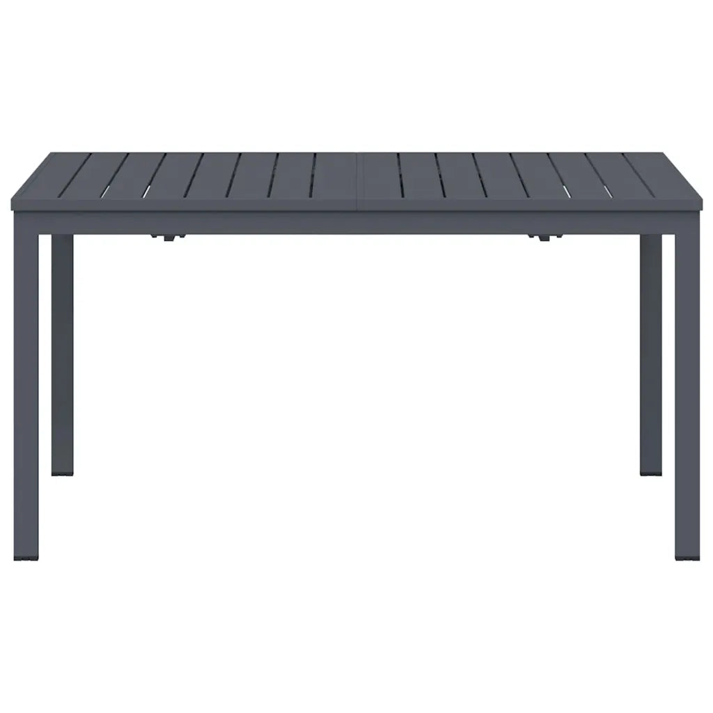 Tavolo da patio Antracite 180 x 80 x 74 cm