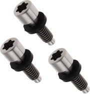 Set di Attrezzi per Fissaggio 17 mm - 3 pezzi - Compatibile con TaylorMade M3/M4/M5/M6/SIM/SIM 2/Stealth - Titanio - Installazione Facile - Alta Affidabilità - Fissatore per Golf