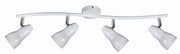 Plafoniera Candellux Fiord bianco/cromo 4xE14 70cm