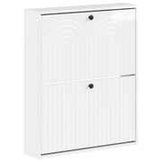 Mobiletto per Scarpe da Muro ALKMAAR 71 x 17 x 86 cm 896199