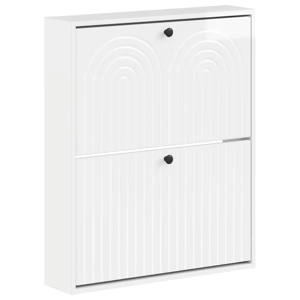 Mobiletto per Scarpe da Muro ALKMAAR 71 x 17 x 86 cm 896199