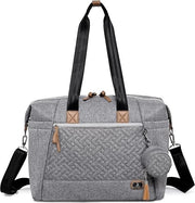 Borsa da Viaggio Multifunzione con Cuscino per la Lattazione e Cuscino per la Testa - Borsa da Viaggio Grande per Genitori - Adatta per Ragazzi e Ragazze