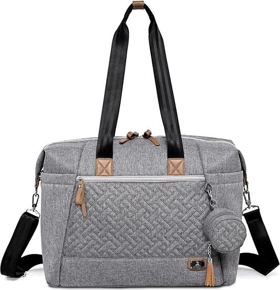 Borsa da Viaggio Multifunzione con Cuscino per la Lattazione e Cuscino per la Testa - Borsa da Viaggio Grande per Genitori - Adatta per Ragazzi e Ragazze