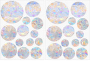 Stickers anti-botsings per finestra - protezione contro gli uccelli - 26 pezzi - colore variato