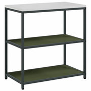 Pensile da cucina | Stoccaggio in cucina HATTEM Verde oliva 90 x 50 x 92 cm Acciaio