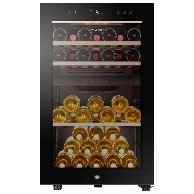 Candy HWS42GDAU1 Libera installazione Nero 42 bottiglia/bottiglie A