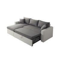 Divano con penisola Ash Golf reversibile