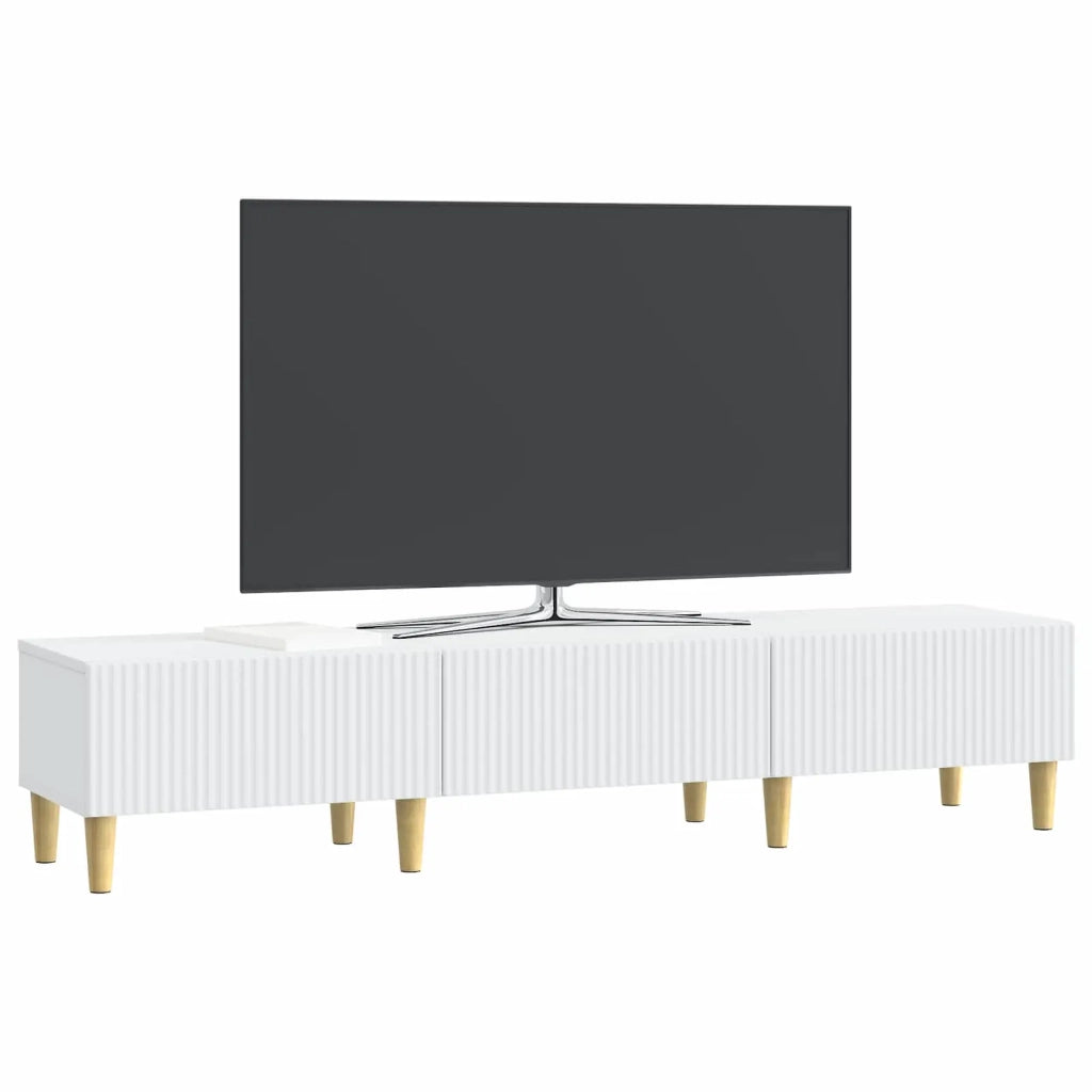 Mobile TV-Credenza per TV Bianco 147 x 34,5 x 30 cm Legno ingegnerizzato 936917