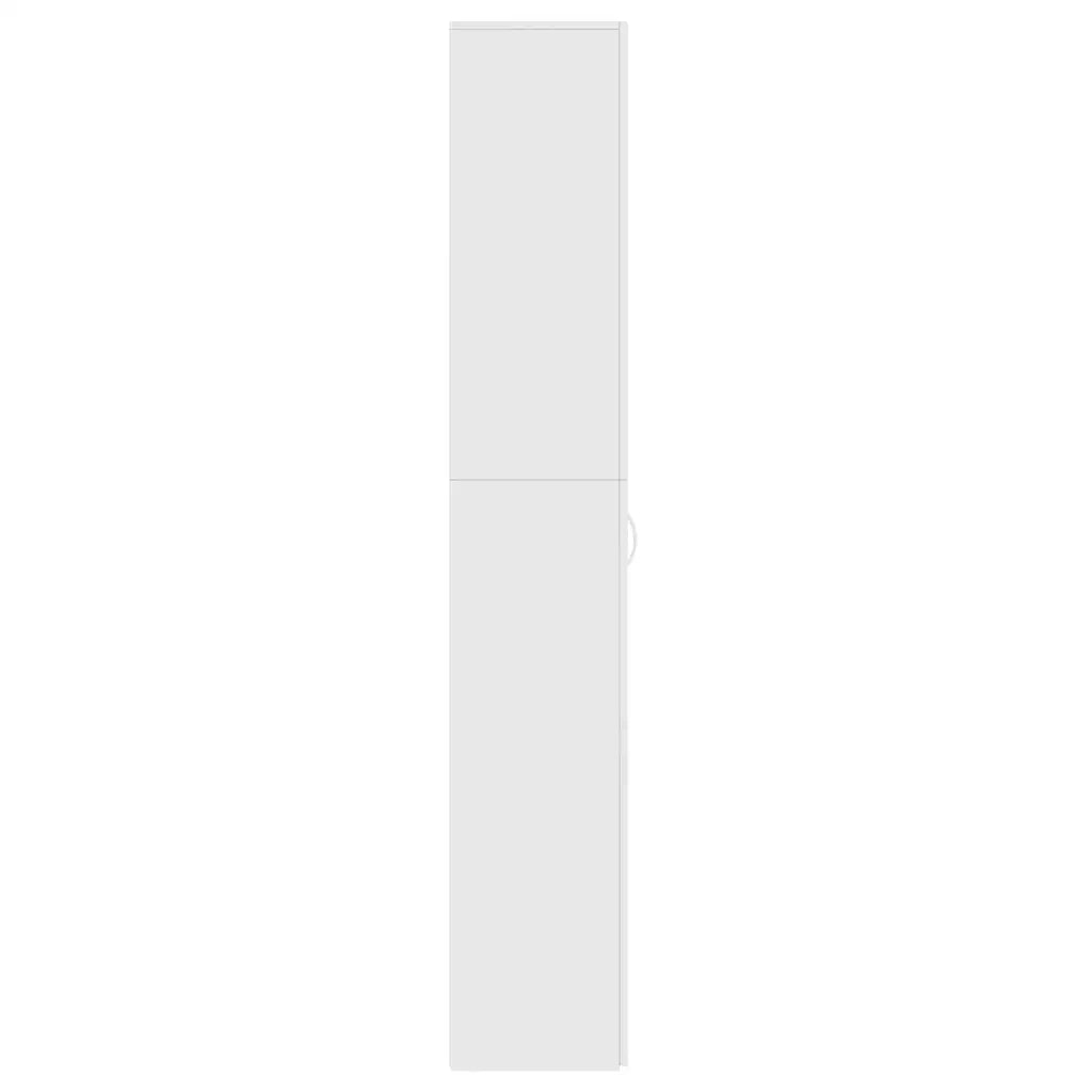 Armadio per Ufficio Bianco 60x32x190 cm in Legno Multistrato CFW9724140
