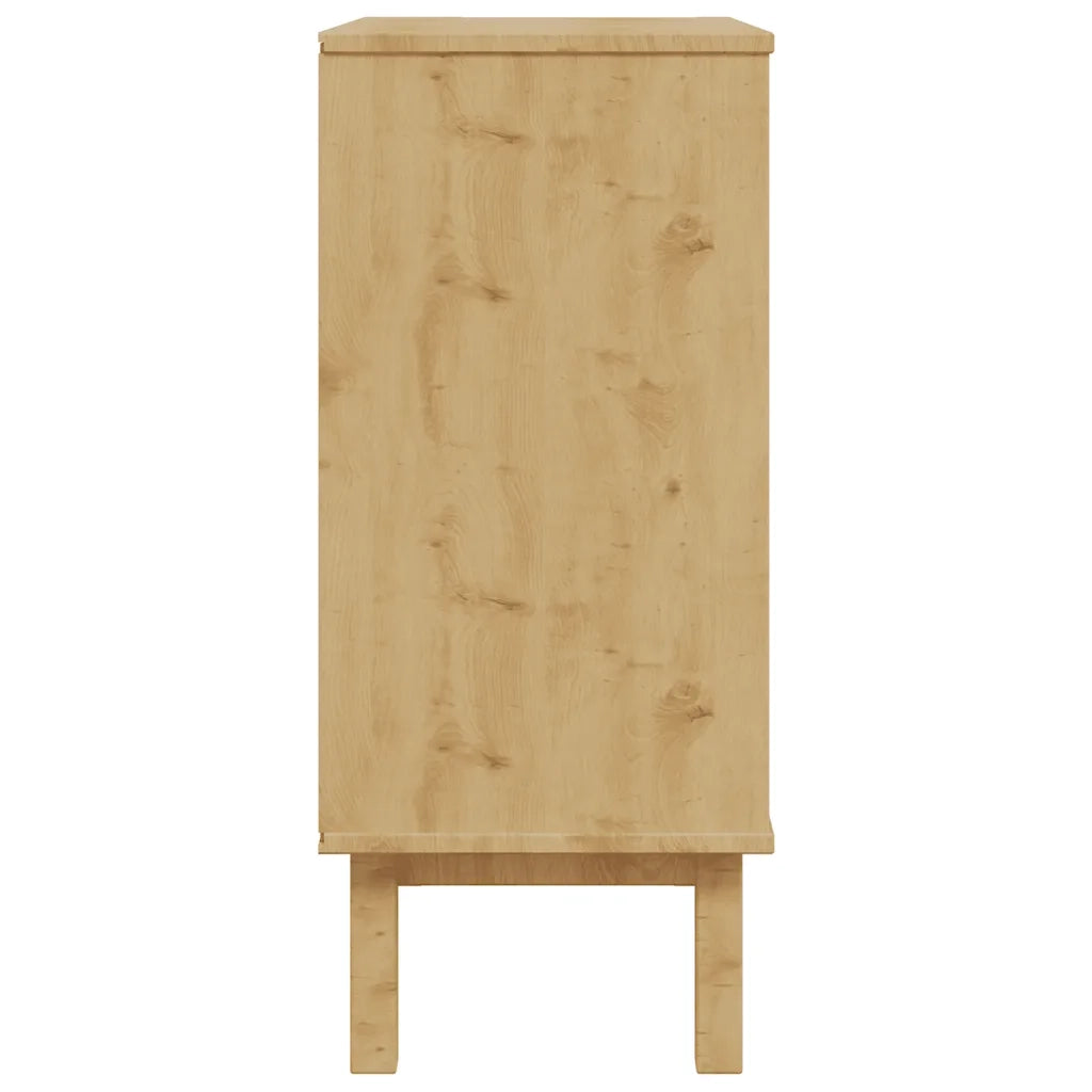 Cassettiera OTTA 76,5x39,5x90 cm in Legno Massello di Pino CFW6779360