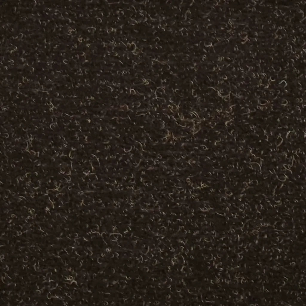 Tappetini per scale autoadesivi 15 pz 65x21x4 cm marrone scuro semicircolari grandi 322349