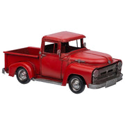 Furgone in metallo rosso 28x12x12h