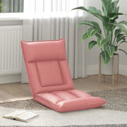 Sedia da Pavimento Rosa 55 x 61 x 70 cm Pelle Sintetica 42028189