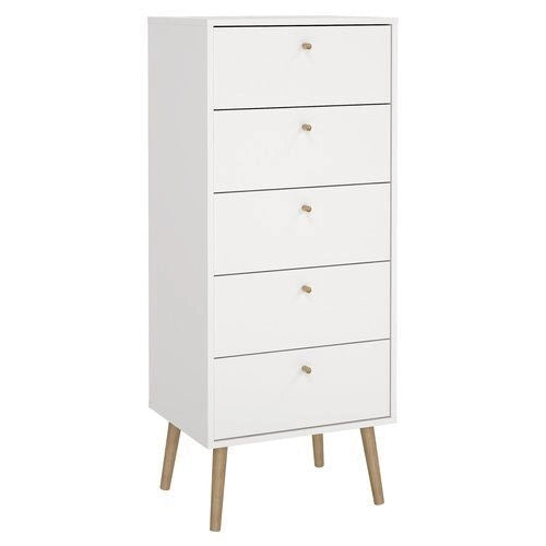Tvilum 491284949 Cassettiera con peso 17.4 Kg colore Bianco