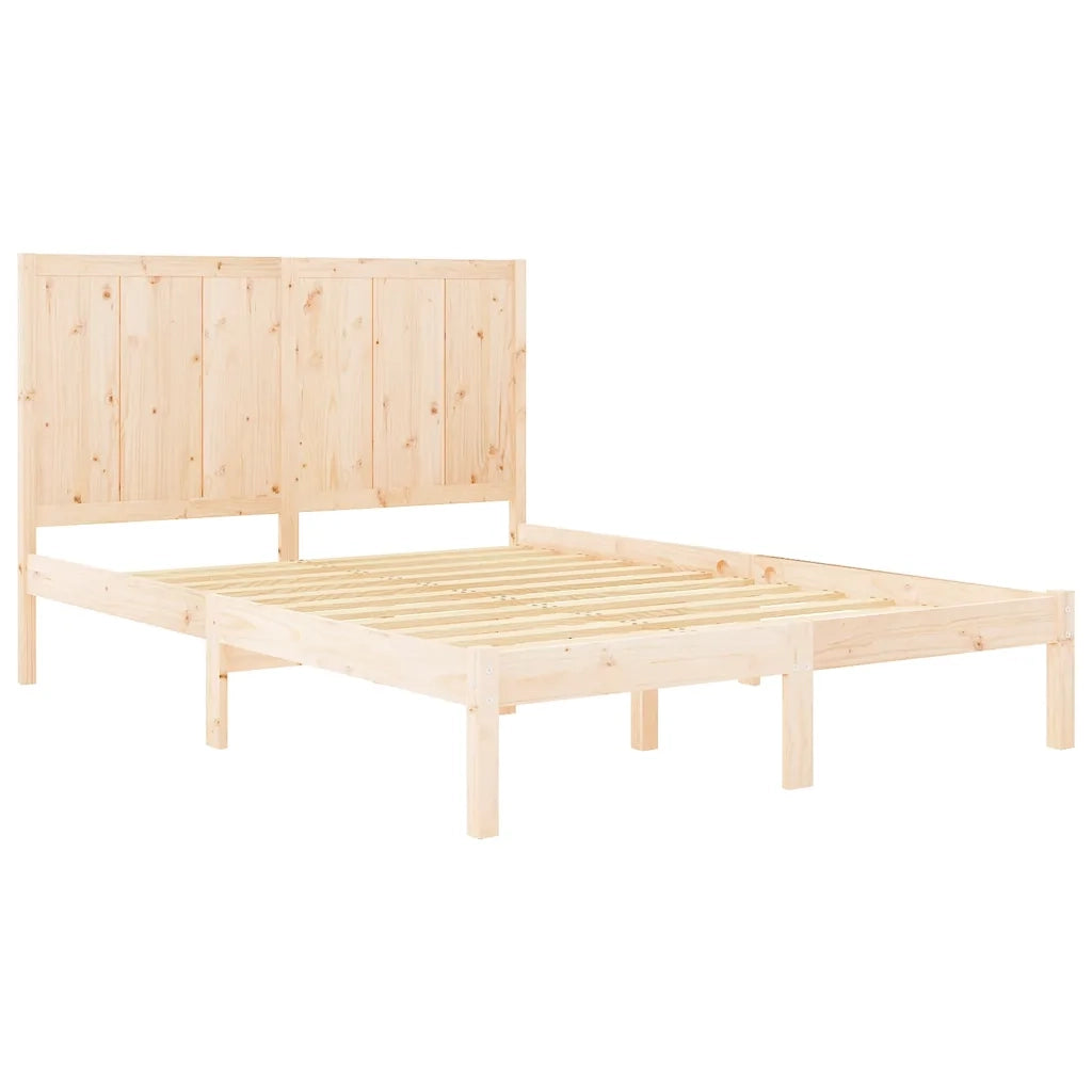 Giroletto senza Materasso 120x200 cm in Legno Massello di Pino