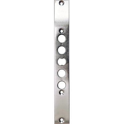 CONTROPIASTRA 60 CR - ZINCATA MM 294X32 I.MM 28 X 2101-2151-2201-2251- 3 pezzi