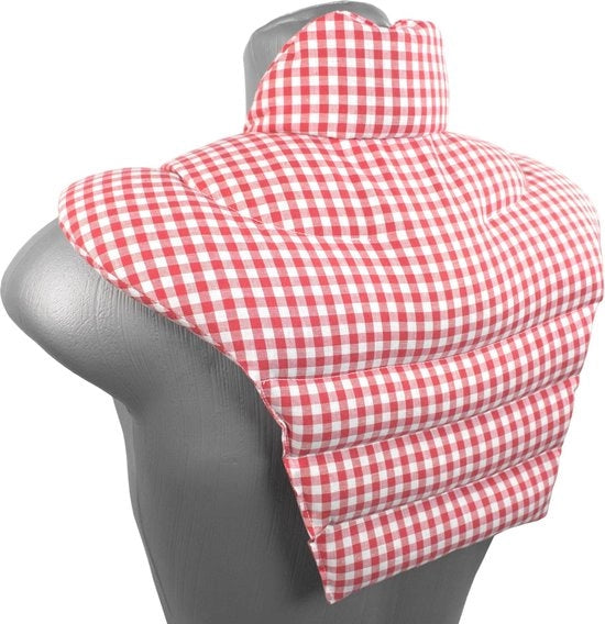 Cuscino per collo, spalle e schiena 2 in 1 - Cuscino a calore e freddo con semi di arachide per il comfort e la multifunzionalità