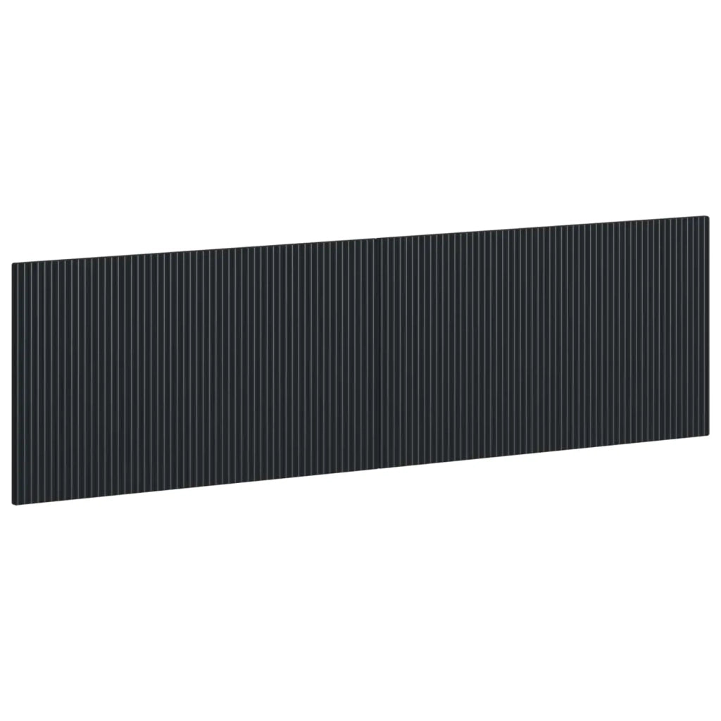 Testiera da Muro ARNHEM Nero Legno ingegnerizzato 896716
