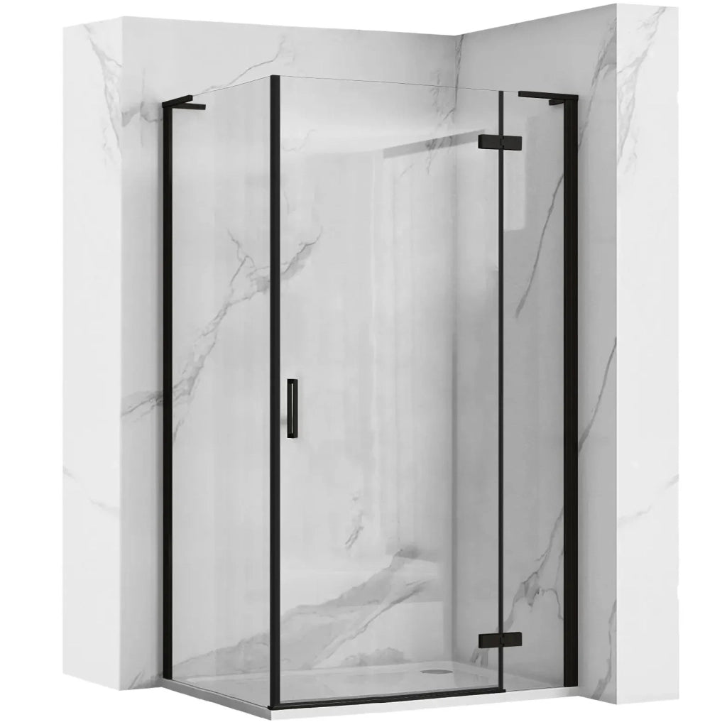 Cabina Doccia Rea Hugo Black 100x90