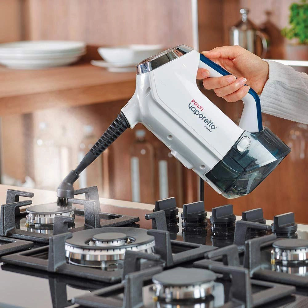 Polti Vaporetto 3 Clean Aspirapolvere a bastone AC Secco e bagnato Schiuma Senza sacchetto 0,5 L 1700 W Blu, Bianco