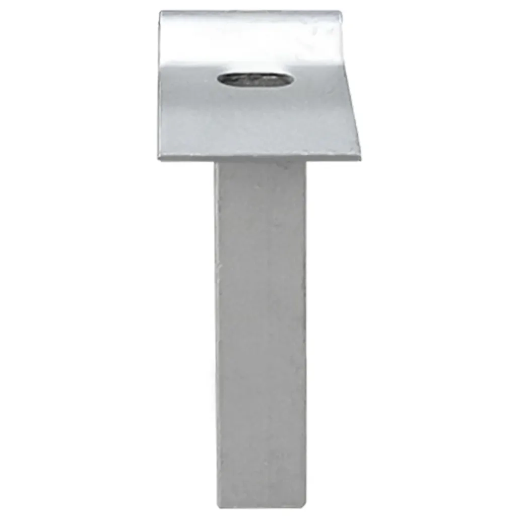 Cancello da Giardino in Rete di Acciaio Zincato 400x150 cm Grigio 143377