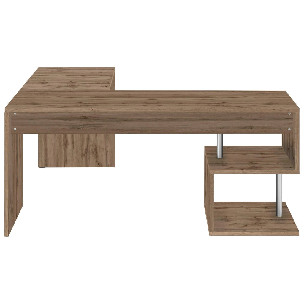 Scrivania Moderna Da Ufficio 160/180X60X77,5cm - HERMES