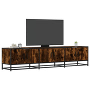 Mobile Porta TV Rovere Fumo 180x35x41 cm in Truciolato