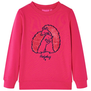 Felpa per Bambini Fucsia 140cod mxl 132602