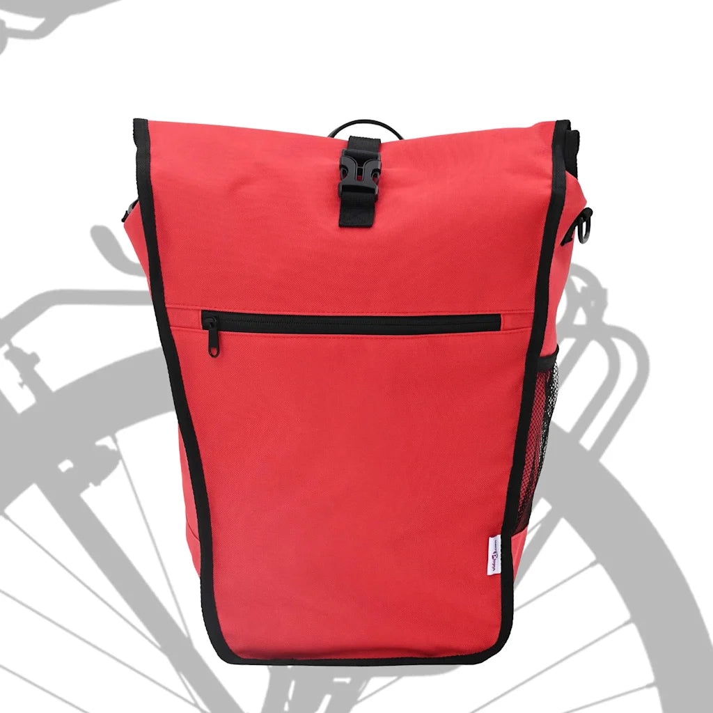 Borsa per biciclette Rosso 34 x 16 x 59 cm Poliestere 42008099