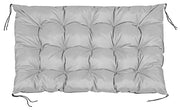AIO FACTORY 120x80 cm Cuscino da giardino impermeabile Letto per cani grigio chiaro