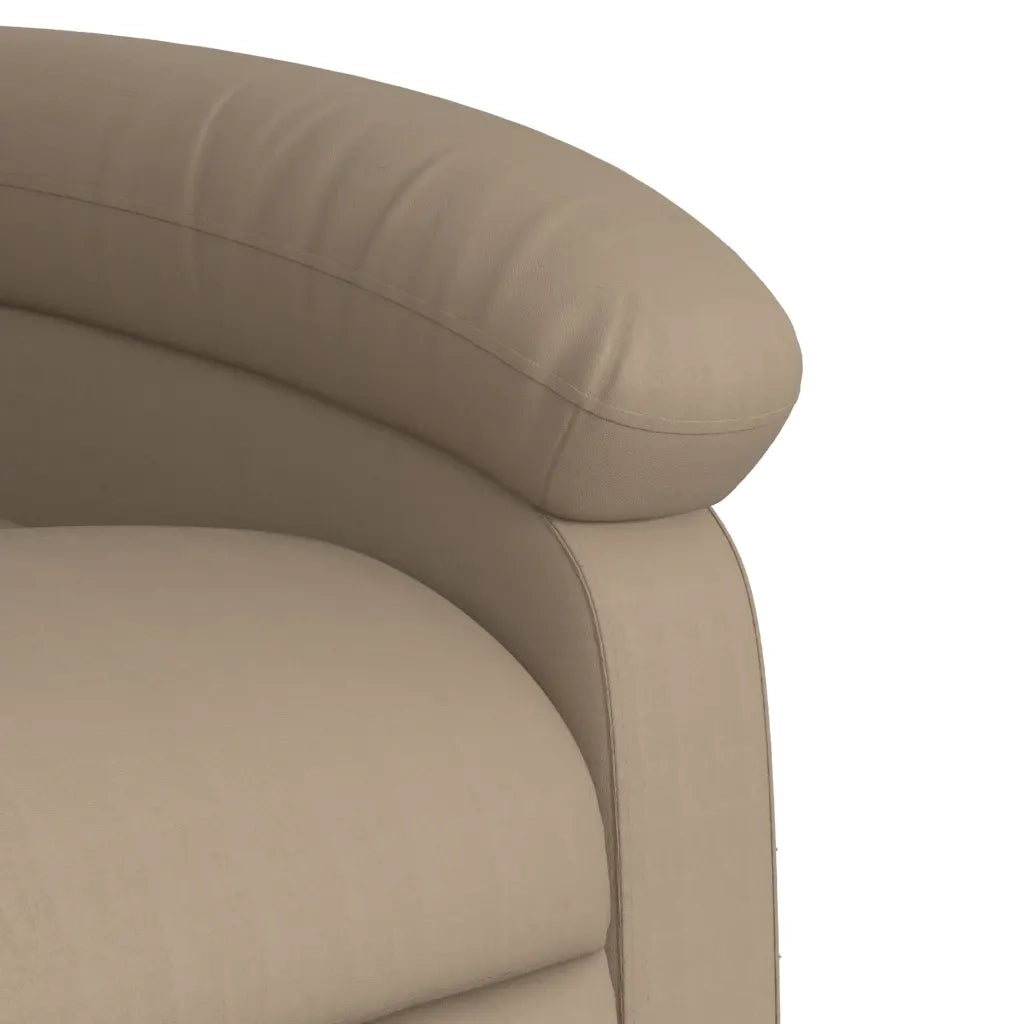 Fauteuil de massage inclinable Cappuccino Similicuir