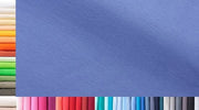 Tessuto a manica lunga XXL per metro | Doppio: 75 cm largo | Singolo: 150 cm largo | Colore: 38 Blu chiaro | 1 m lungo | 96% cotone, 4% elastan | Jersey | 1buy3 | Prezzo base per metro quadro: € 10,66