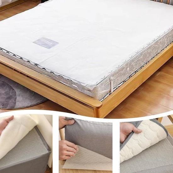 Mat antiscivolo per pavimento in legno - base antiscivolo per tavole - colore crema - 300 x 200 cm base antiscivolo per pavimenti