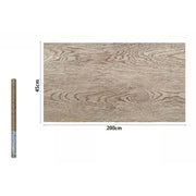 Trade Shop - Rotolo Pellicola Adesiva Effetto Legno 45 Cmx2 Metri Mobili Casa Cassetti 71238 -