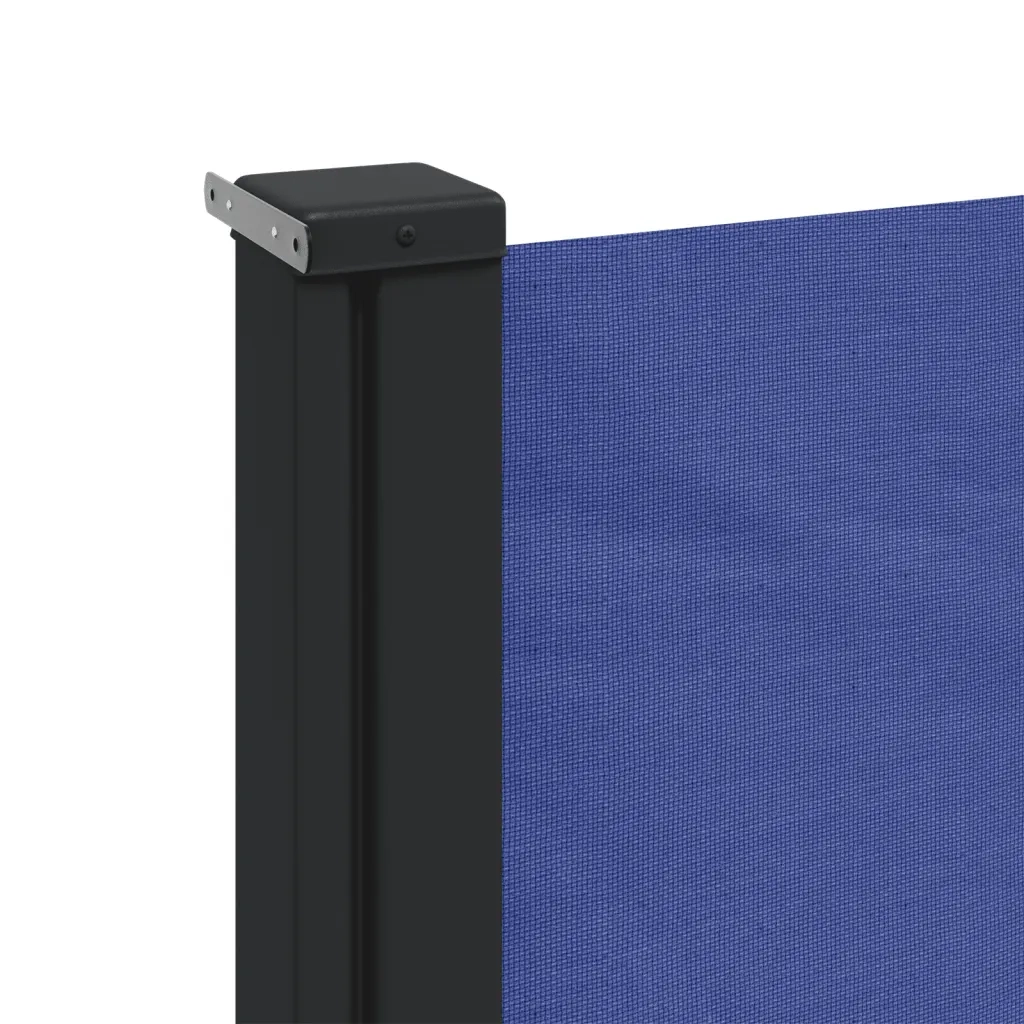 Tenda da Sole Laterale Retrattile Blu 140x500 cm 4004416