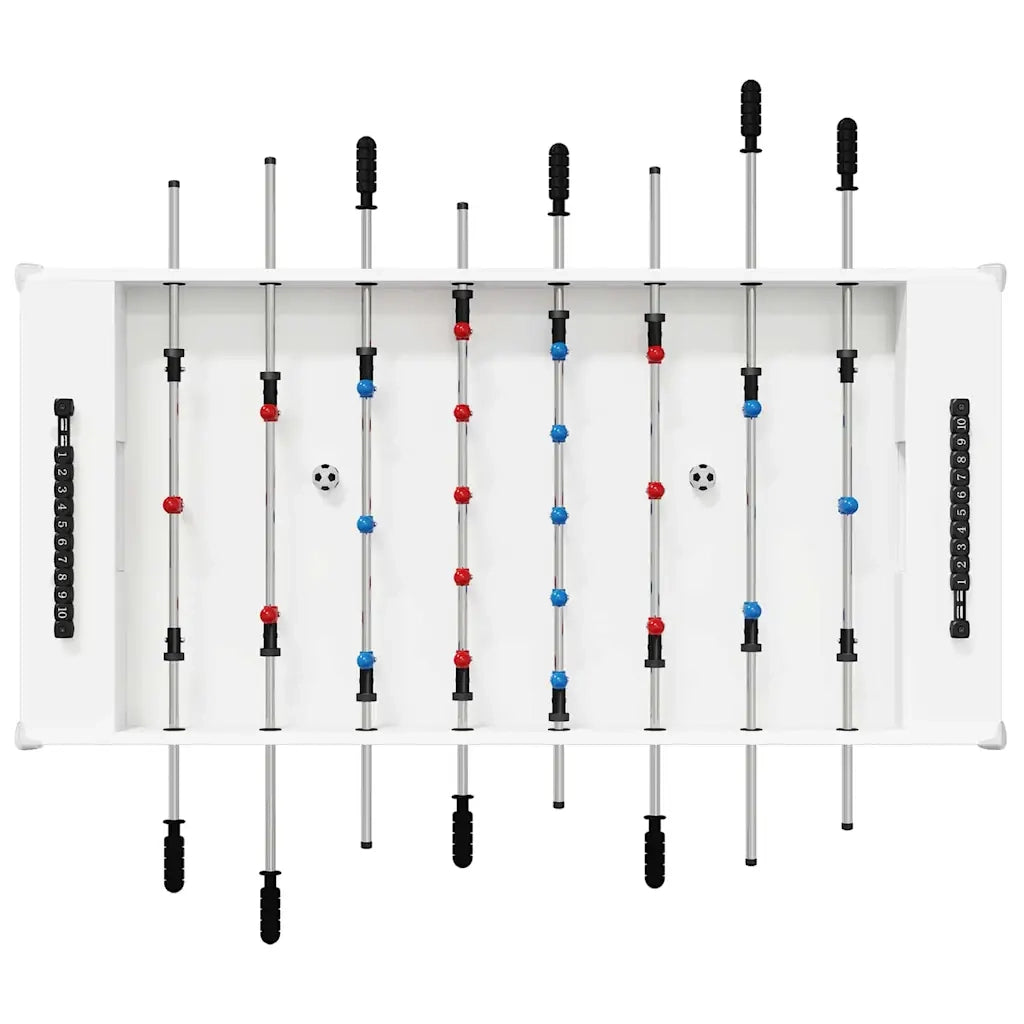 Tavolo da Foosball Bianco 125 x 60,5 x 80 cm Legno multistrato CFW4505716